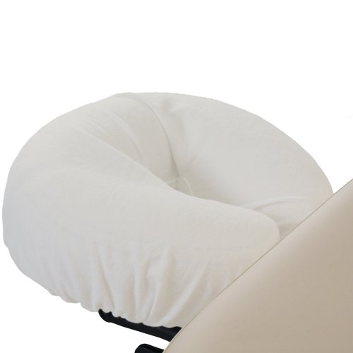 Earthlite Flannel Face Pillow Covers DURA-Luxe - 100% Natural Cotton Flannel Massage Table Headrest Covers, Cradle Covers (Set of 2)
