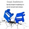 hopsupRC RC Straps Tall Battery Hold-Downs Upgrades Part for X-Maxx 6S 8S,Aluminium Tall Battery Holder Mount Hold Down Hops Up,Navy Blue
