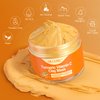 ulluxe Turmeric Vitamin C Clay Mask, Brightening Hydrating Face Mask, Clay Face Mask Deep Cleansing Pores, Improves Dark Spots, Acne, Skin Care Facial Mask Tightens Skin, Evens Skin Tone, 5.29 oz