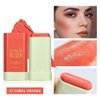 Lovelycat Blush Rare Beauty Liquid Blush Cream Blush Stick For Cheeks Natural Blendable Powder Blusher Stick On The Go Blush Brushes For Makeup Cheeks,Natural Waterproof, Long Lasting (orange)