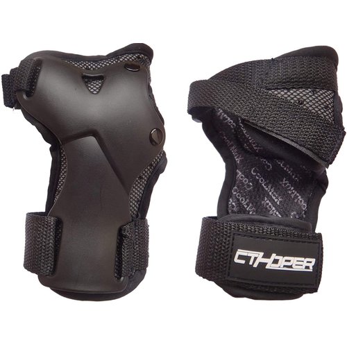CTHOPER Impact Wrist Guard Protective Gear Wrist Brace Wrist Support for Skating Skateboard Skiing Snowboard Motocross Multi Sport Protection (M)
