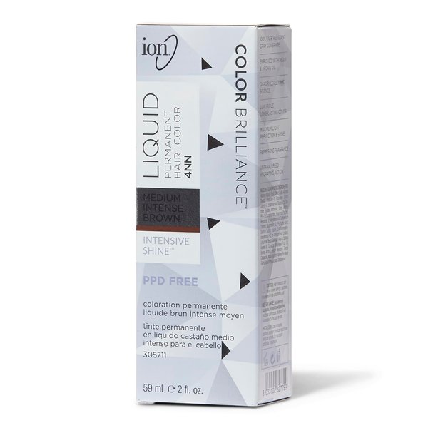 4NN Medium Intense Brown Permanent Liquid Hair Color