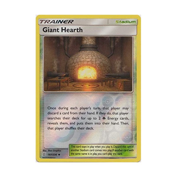 Giant Hearth - 197/236 - Uncommon - Reverse Holo - Unified Minds