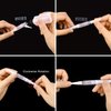 12 Pack 3 Ml Transparent Twist Pens Empty Nail Oil Pen Brush, Cuticle Oil Pen Cosmetic Lip Gloss Container Applicators