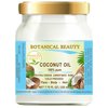 Botanical Beauty COCONUT OIL WILD GROWTH Pure EXTRA VIRGIN UNREFINED Natural Undiluted COLD PRESSED 7.75 Fl.oz 225 ml for Face, Skin, Hair, Lip, Nails