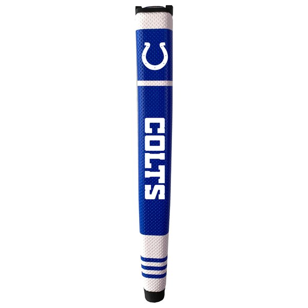 Team Golf NFL Indianapolis Colts Golf Putter Grip Golf Putter Grip with Removable Gel Top Ball Marker, Durable Wide Grip & Easy to Control