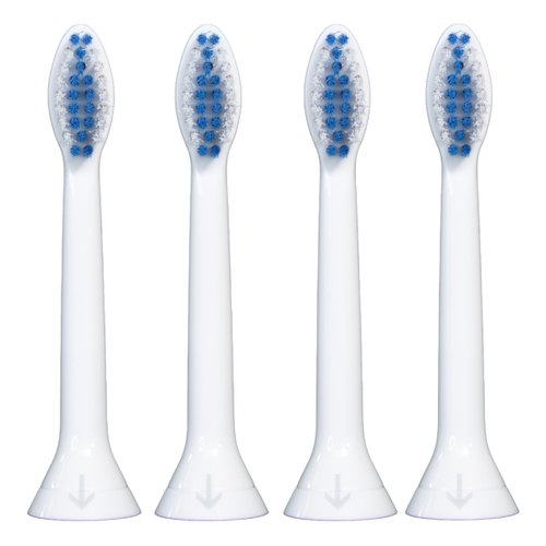 LBailar Braces Toothbrush Replacement Heads 4 Pcs