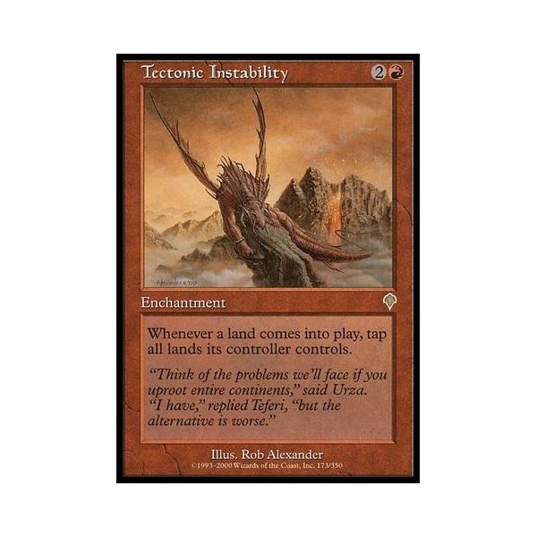 Magic The Gathering - Tectonic Instability - Invasion