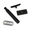 MÜHLE ROCCA Jet Black Stainless Steel Safety Razor