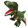 Glanzzeit Children's Hand Puppets, Dinosaur Hand Puppets for Performance Theatre, Birthday Gifts, Teaching, Interactive Games, Easter Gifts (Tyranosaurus Rex)