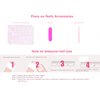 LOVFUL Press on Nails Eternal Stunning | Handmade with Full Covered Crystals | Reusable Fake Nails | Square | H46-L