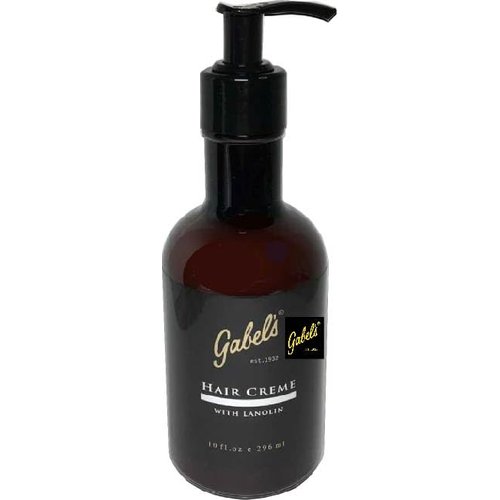Gabel’s Hair Creme Leave In Conditioner (Matte Finish) Pump 10 oz (Formerly Creme Oil) Authentic Manufacturer Direct has official logo in black label