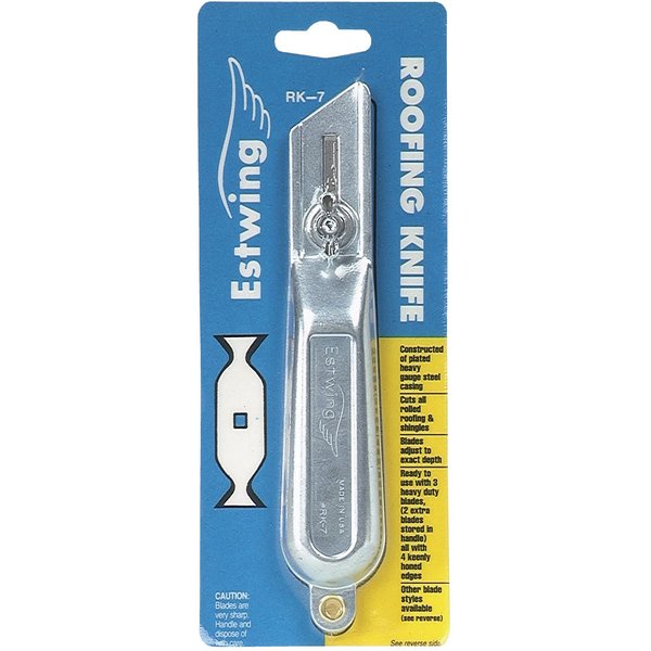 Estwing RK-7 Roofing Utility Knife 7", Grey