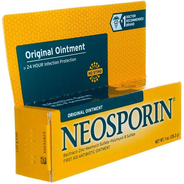 Neosporin Original First Aid Antibiotic Ointment 1 oz (Pack of 3)