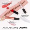 Mented Cosmetics | Red Hot and Bothered Sheer Lip Gloss | Red Tinted Lip Gloss | Vegan, Paraben-Free, Cruelty-Free Gloss Topper | Long Lasting and Moisturizing Lipgloss