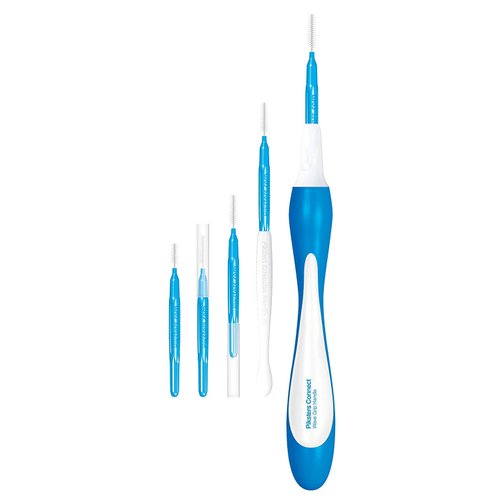 Piksters Interdental Brushes (40 Pack, Size 5 (Blue))