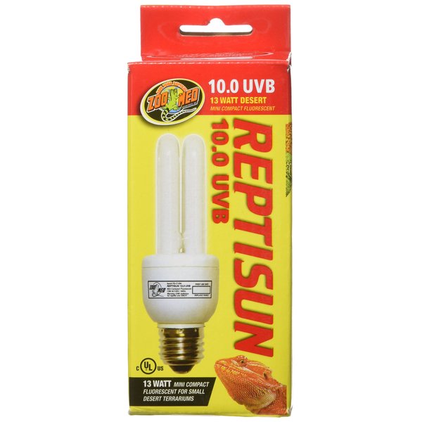 Reptisun 10.0 Uvb Mini Compact Fluorescent 13 Watt