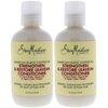 Shea Moisture Jamaican Black Castor Oil Strengthen & Restore Leave-in Conditioner Pack Of 2, 3.2 Oz