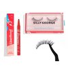 Silly George SuperNatural Series Starter Kit - Pretty Lashes with Adhesive Eyeliner | Clear Band gives Lashes Natural Look | Extra Strong Hold for False Eyelashes (Cassiopeia, LinerBond™ Clear)