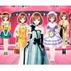 Beatifulog Magnetic Princess Dress Up Paper Doll,Play Travel Playset Toy Magnet Dress Up Games Paper Dolls for Girls Ages 4-7 Nurturing Creativity and Imagination (Princess MengLian)
