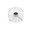 Thermaltake 200mm Pure 20 Series Blue LED Quiet High Airflow High Performance Easy to Install Case Fan CL-F016-PL20BU-A, Clear w Blue LED