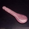 Rose Quartz Jade Spoon Roller Real Gua Sha Board Mushroom Massager Face Lifting Tool Facial Guasha Massage tool (Spoon shape)