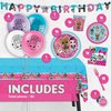 Unique LOL Birthday Party Decorations | LOL Surprise Birthday Party Supplies | LOL Party Supplies Birthday | For Girls Birthday | With LOL Banner, LOL Tablecloth, LOL Balloons, LOL Plates, LOL