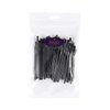 Disposable Lip Gloss Lipstick Wands Applicator Flat Brush Makeup Cosmetic Tools (100 Pcs)