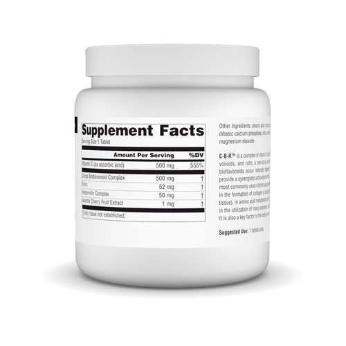 Source Naturals C-B-R - Vitamin C, Bioflavonoid Complex For Antioxidant Protection - 500 Tablets