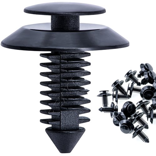 Rexka 20pcs Door Trim Panel Retainers Clips Fastener for Ford N801925-S Lincoln Mercury Bronco F150 Mustang F-250 F-350