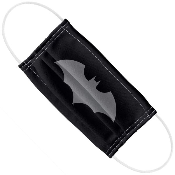 Popfunk Batman 52 Black 1-Ply Reusable Face Mask Covering, Unisex