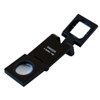 Binger BG801 10x Compact Metal Folding Magnifier Optical Glass Linen Tester