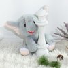 ZGXIONG Elephant Stuffed Animal Grey Stuffed Elephant Plush Toys Cute Plush Elephant Toy Elephant Gifts for Women Elephants Stuffed Animals for Kids Girls for Mother's Day Birthday Gifts 9 Inch