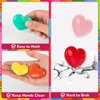 28Pcs Colorful Heart Crayons with Cards, Valentines Day Gifts for Kids Classroom, Girl Boy Birthday Goodie Bags Stuff, Party Favors, Classroom games Rewards, Christmas Gifts, Back to School Gifts.