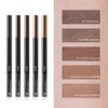 BBIA Last Auto Eyebrow Pencil 5 Colors – No Sebum Brow Definer Retractable Pencil with Dual-Sided Brush Waterproof Longlasting Shape & Define & Fill Eye Brow Vegan Korean Makeup (02 DARK BROWN R)