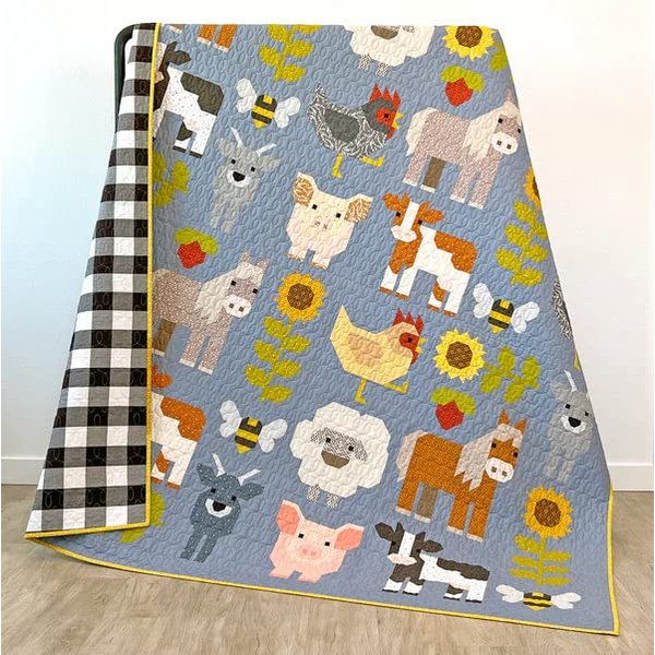 Elizabeth Hartman Fab Farm Pattern, Multi