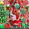 Wamnexti 5 Pack Christmas Candy Canes, 4.9FT Tall Aluminum Film Foil Balloons Big Holiday Balloons for Xmas Home Party Decoration Green