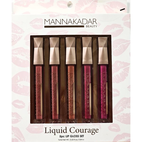 Manna Kadar Liquid Courage 5pc Lip Gloss Set