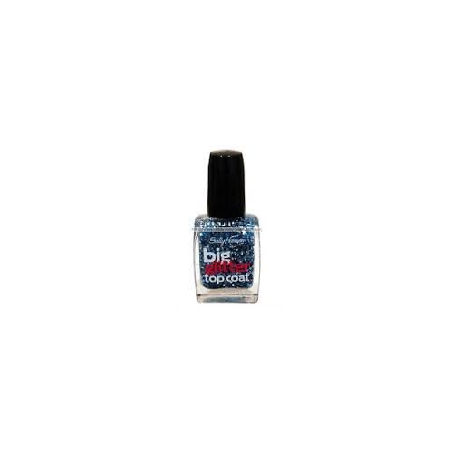 Sally Hansen Treatment Big Glitter Top Coat Nail Color, Meteor Light, 0.4 Fluid Ounce
