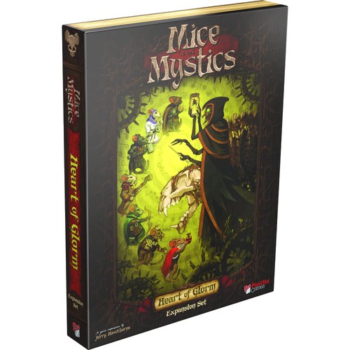 Mice & Mystics Heart of Glorm Board Game EXPANSION | Cooperative Adventure Game | Family Game for Adults and Kids | Ages 8+ | 1-4 Players | Average Playtime 90 Minutes | Made by Plaid Hat Games
