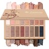 Lamora Eyeshadow Palette Makeup - Eye Makeup Palette with 16 Highly Pigmented Matte & Shimmer Shades - Vegan & Blendable