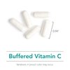 Nutricology Buffered Vitamin C - Calcium, Magnesium, Immune Support - 120 Vegetarian Capsules