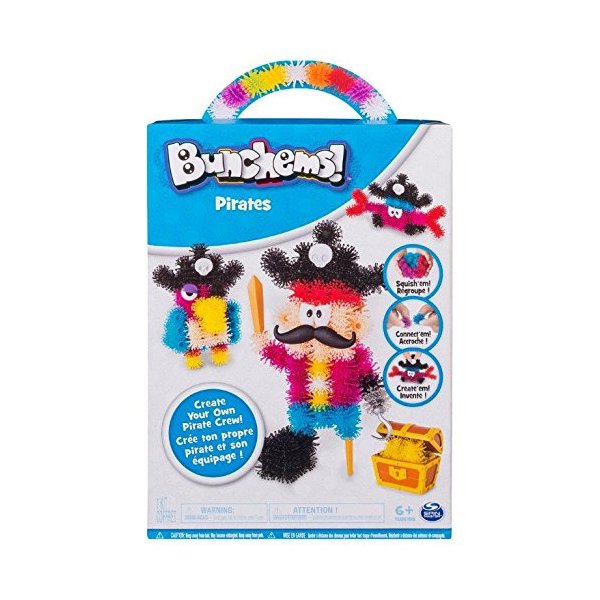 Bunchems 6046768 Pirate Crystal Effect, Multi-Coloured