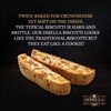 Dibella Biscotti Cookies – Authentic Italian Biscotti, Apricot Almond, 6-Count – Gourmet Cantuccini Biscotti – Rich Flavor – Crunchy Outside with Silky Middle – Classic Italian Biscotti