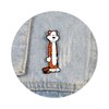 LUKGELYAM Cute Enamel Pins Cartoon Lapel Pin Brooch Badge for Backpack Jackets Funny Tiger Pins for Gift DIY Accessory Clothing Bookbags Hat Decoration