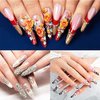 Nail Glue,MAGIC ARMOR Nail Glue for Acrylic Nails,Super Strong Nail Glue Press On Nails Professional Nail Tip Glue,Super Bond for Fake Nails Tips Nail Repair Long Lasting Acrylic Nail Glue0.07OZ/20PCS