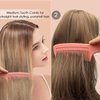 Hair Comb for Women, Wide Tooth Comb, Fine Tooth, Rat Tail Comb, for Wet Curly Thick Thin Hair Detangling (5PCS)