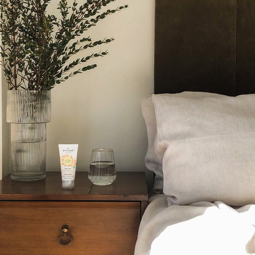 ATTITUDE Moisturizing Hand Cream for Sensitive Skin Enriched with Oat and Argan Oil, EWG Verified, Hypoallergenic, Vegan and Cruelty-free, 2.5 Fl Oz