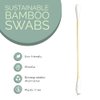 Beautiful Mind Organic Bamboo Cotton Swabs – Value Pack of 500 – Eco-Friendly, Biodegradable – Vegan, Non Plastic Qtips– Kraft Paper Box (Drawer Box)
