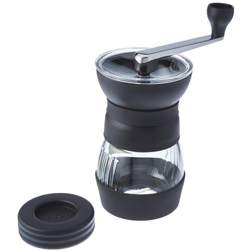 Hario "Skerton Pro" Ceramic Manual Coffee Grinder, Black